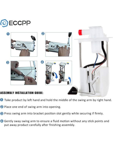 Bomba de Combustible Eléctrica ECCPP E8874M para Toyota Corolla