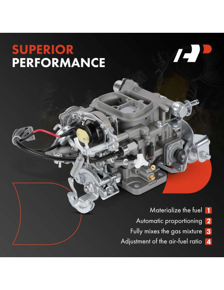 Carburador A-Premium 2 Barriles para Toyota 4Runner, Hilux, Celica