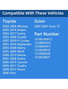 Tapa de Llenado de Aceite ROVIKE OFC-1 para Toyota y Scion 2