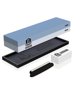 Kit de Afilado de Cuchillos Goodjob - Piedra Doble Grano 1000/6000