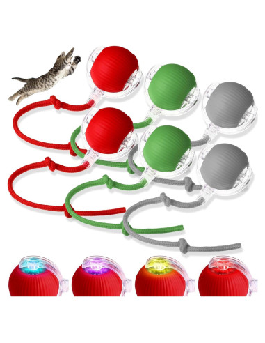 Paquete de 6 Juguetes Interactivos para Gatos WinnerWhy