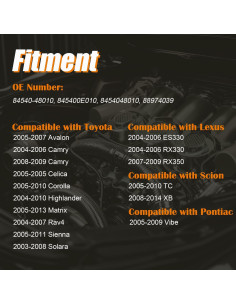Interruptor de Seguridad Neutral YIHOVY 84540-48010 para Toyota 2