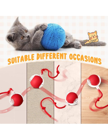 Paquete de 6 Juguetes Interactivos para Gatos WinnerWhy