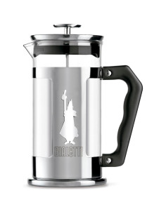 Cafetera Prensa Francesa Bialetti Preziosa 3 Tazas Acero Inoxidable 2