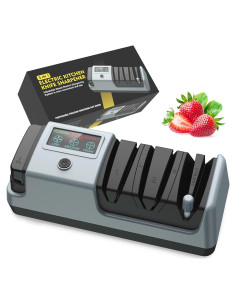 Afilador de cuchillos eléctrico 5 en 1 YOORLEAY con 3 velocidades