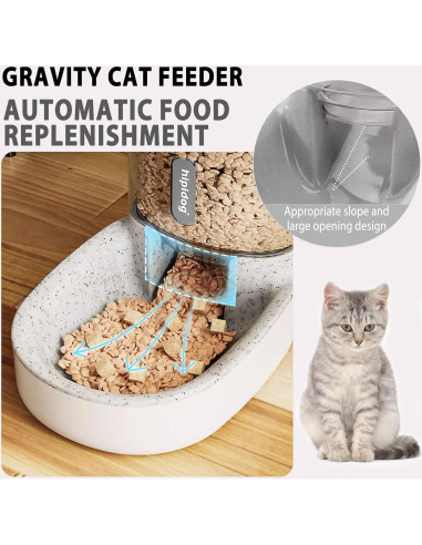 Dispensador automático de comida para perros Kathson 3.8L