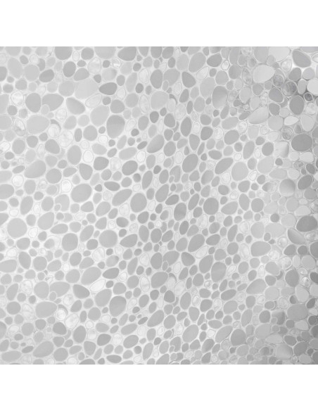 Cortina de Ducha Impermeable Bostofy 72x72cm 3D Piedra Clara