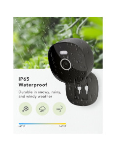 Cámara de Seguridad 2K FAMVIVA IP65 con Visión Nocturna 2