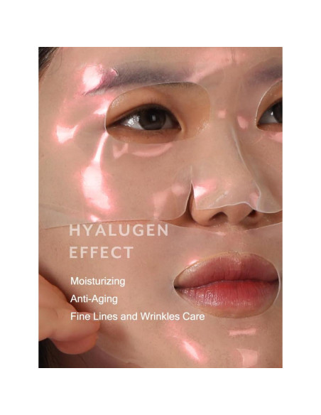 Mascarilla Facial de Gel MIZON Hyalugen - 5 Unidades Colágeno Mascarilla Facial de Gel MIZON Hyalugen - 5 Unidades Colágeno