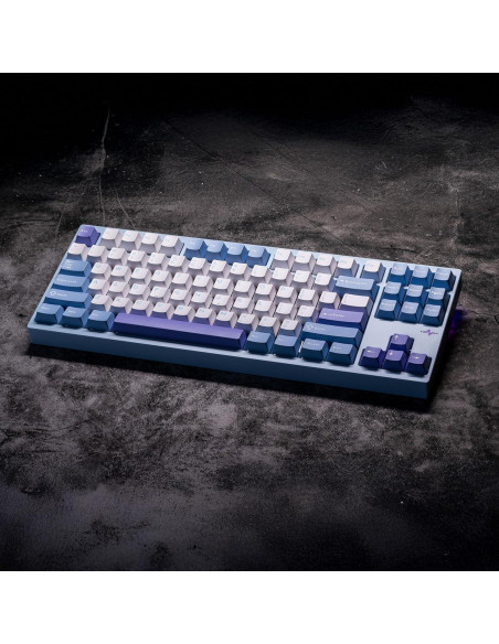 Teclado Mecánico KEEBMONKEY Pro Azul Triple Modo RGB Teclado Mecánico KEEBMONKEY Pro Azul Triple Modo RGB