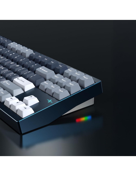 Teclado Mecánico KEEBMONKEY Pro Azul Triple Modo RGB Teclado Mecánico KEEBMONKEY Pro Azul Triple Modo RGB