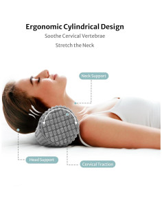 Almohada de Cuello Blissful Diary Espuma Viscoelástica 45x10 cm 2