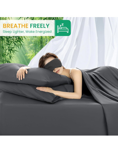 Sábanas Queen SONORO KATE 100% Viscosa Bambú Transpirables