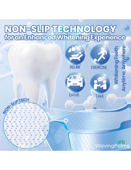 Tiras de Blanqueamiento Dental Waving Palms 42 Unidades Menta