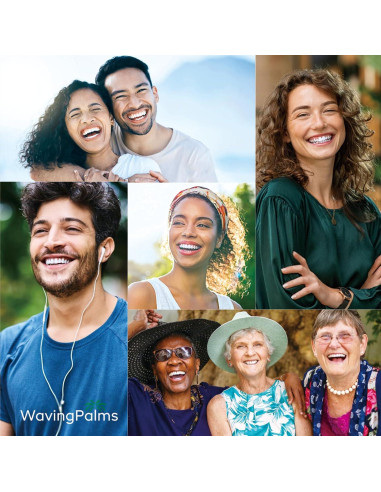 Tiras de Blanqueamiento Dental Waving Palms 42 Unidades Menta