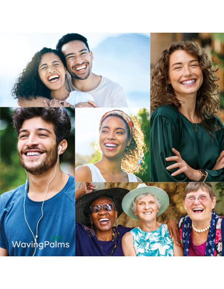 Tiras de Blanqueamiento Dental Waving Palms 42 Unidades Menta