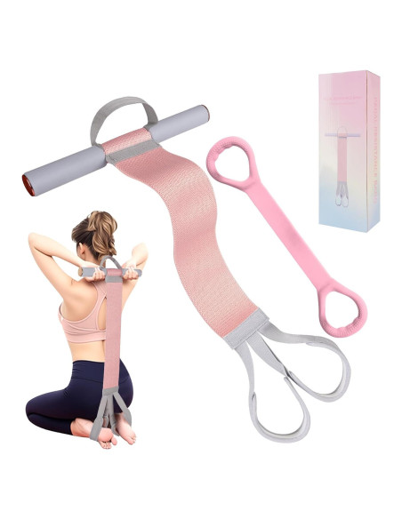 Banda de Resistencia de Tela Awaiymi 120LB con Pedal Antideslizante