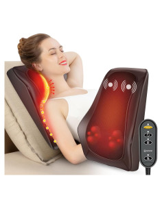 Masajeador de Espalda Shiatsu COMFIER CF-1228 con Calor