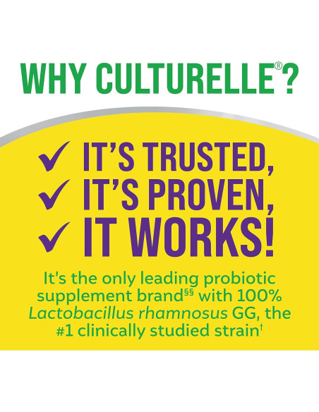 Culturelle Pro Strength Probióticos 60 Cápsulas Digestivas