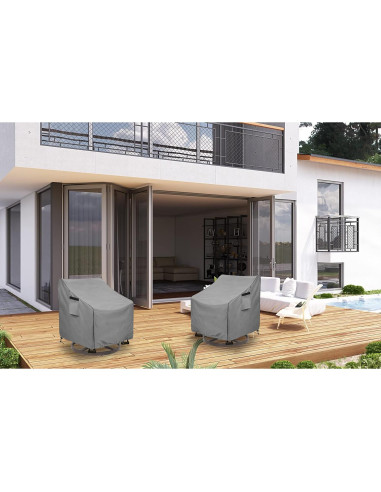 Cubierta de Silla Giratoria okcool 2 Paquete Impermeable