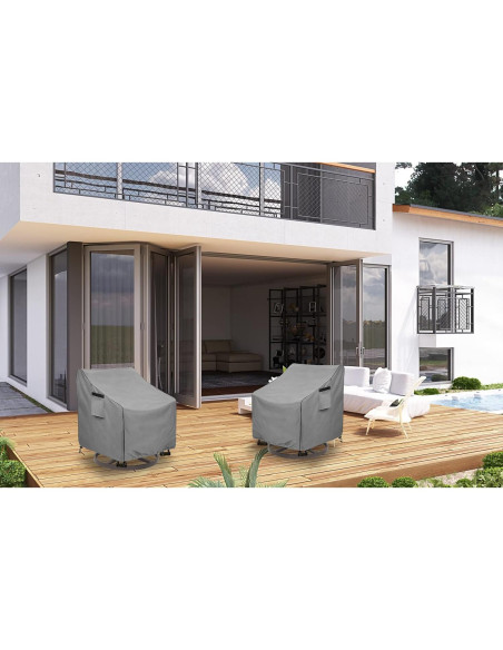 Cubierta de Silla Giratoria okcool 2 Paquete Impermeable