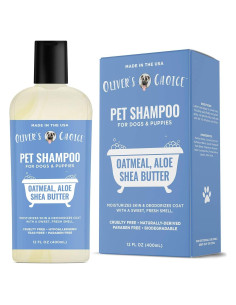 Champú para Perros Oliver's Choice 354.88 ml - Avena y Aloe