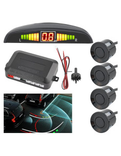 Sistema de Sensores de Estacionamiento AUTOXBERT 4 Sensores LED
