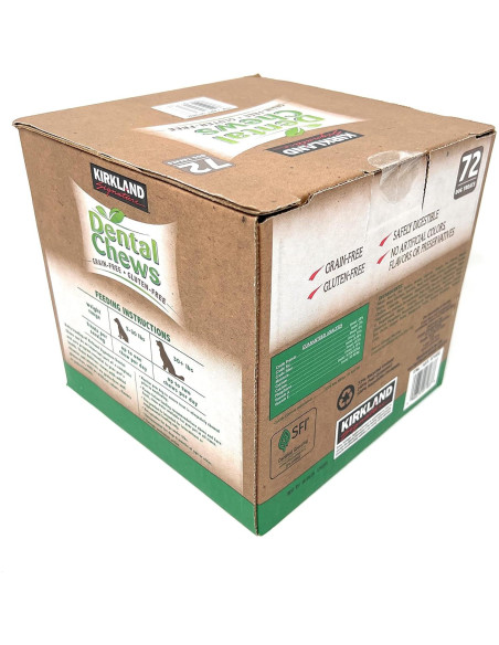Golosinas Dentales para Perros Kirkland Signature 72 Unidades Golosinas Dentales para Perros Kirkland Signature 72 Unidades
