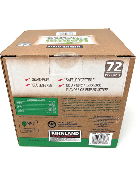 Golosinas Dentales para Perros Kirkland Signature 72 Unidades Golosinas Dentales para Perros Kirkland Signature 72 Unidades