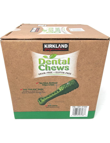 Golosinas Dentales para Perros Kirkland Signature 72 Unidades