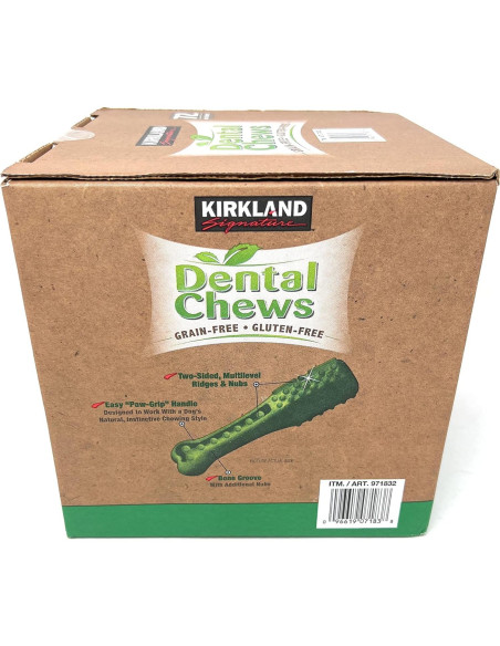 Golosinas Dentales para Perros Kirkland Signature 72 Unidades Golosinas Dentales para Perros Kirkland Signature 72 Unidades
