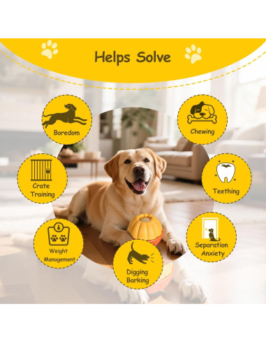 Juguete Interactivo para Perros DDXCOO con Dispensador de Golosinas