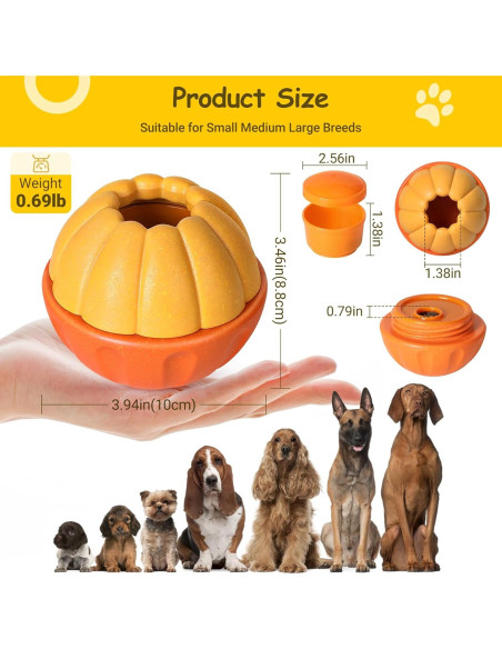 Juguete Interactivo para Perros DDXCOO con Dispensador de Golosinas