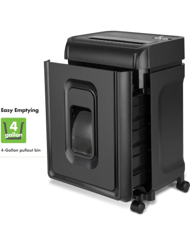 Aurora AU1035XA Trituradora de Papel y Tarjetas Corte Cruzado 10 Hojas