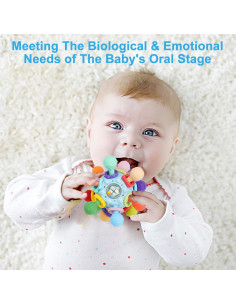 Juguete Sensorial Tohibee para Bebés 0-12 Meses Multicolor 2