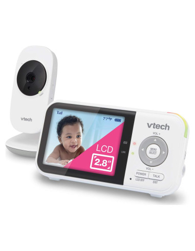 Monitor de Bebé VTech VM819 con Cámara 2.8" y Audio