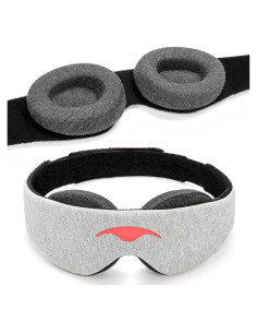 Manta Sleep Máscara de Sueño Ajustable 100% Bloqueo Luz