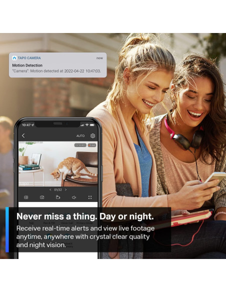 Cámara de Seguridad Interior TP-Link Tapo C110 2K WiFi