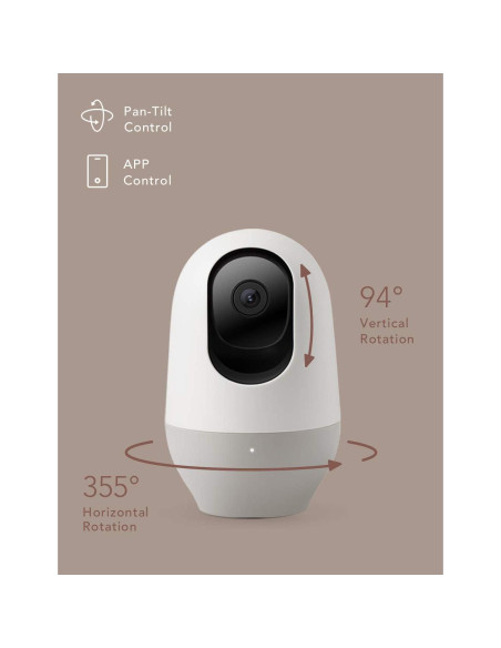 Cámara de Seguridad Nooie IPC100 1080P WiFi 360 Interior