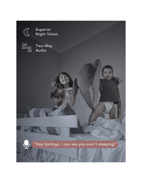 Cámara de Seguridad Nooie IPC100 1080P WiFi 360 Interior