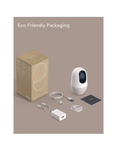 Cámara de Seguridad Nooie IPC100 1080P WiFi 360 Interior