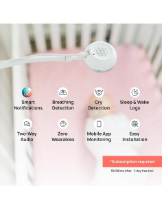 Monitor de Bebés LUNA HOME Luna Baby Eye WiFi Soporte 2