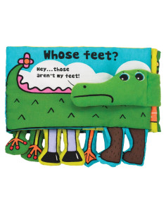 Libro de Actividades Suaves Melissa & Doug - Pies del Cocodrilo