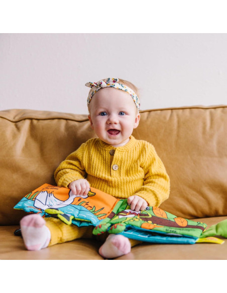 Libro de Actividades Suaves Melissa & Doug - Pies del Cocodrilo