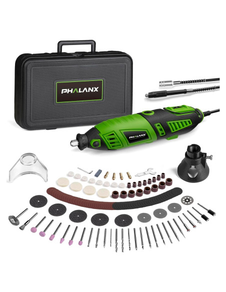 Kit Herramienta Rotativa PHALANX 180W 139 Accesorios Kit Herramienta Rotativa PHALANX 180W 139 Accesorios