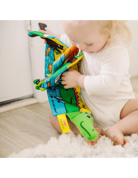 Libro de Actividades Suaves Melissa & Doug - Pies del Cocodrilo