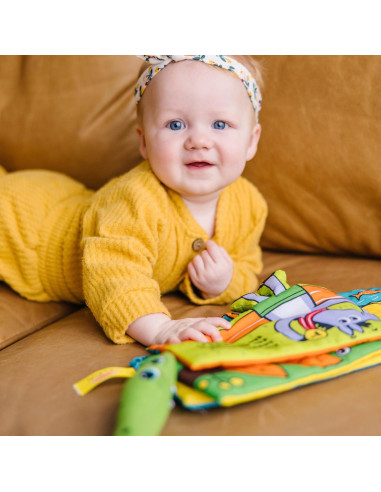 Libro de Actividades Suaves Melissa & Doug - Pies del Cocodrilo