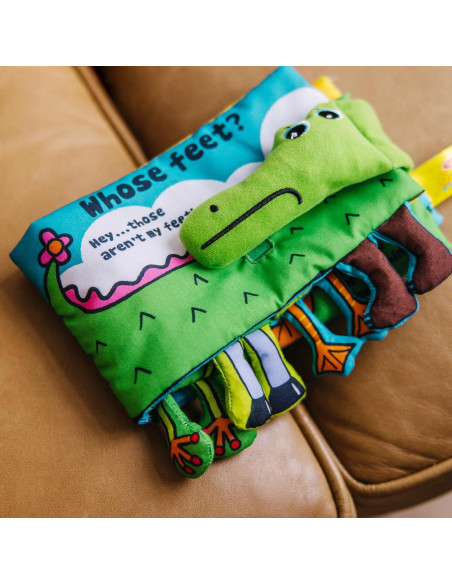 Libro de Actividades Suaves Melissa & Doug - Pies del Cocodrilo