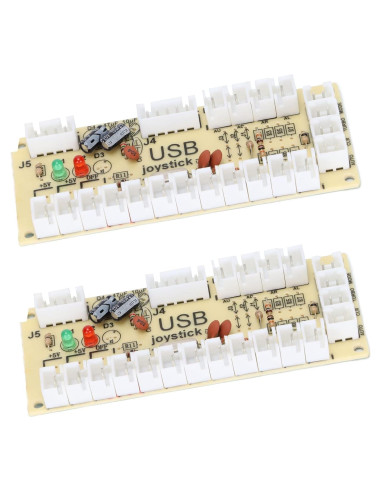 Controlador de Juego Codificador USB ASHATA QM070913 Doble