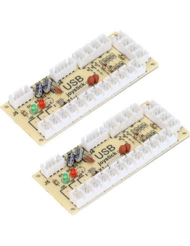 Controlador de Juego Codificador USB ASHATA QM070913 Doble